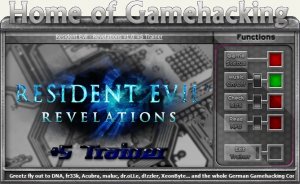 Resident Evil   Revelations HD трейнер +5 (чит)