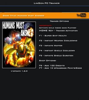 Humans Must Answer  +6 ()